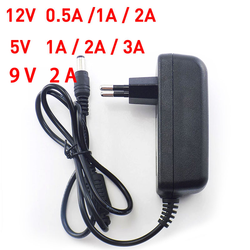 50 x AC 100-240V DC 12V 1A 5.5 x 2.1MM Charger Power Supply Adapter US Plug 