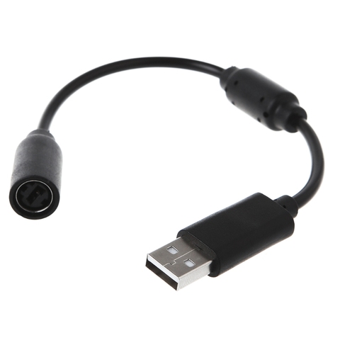 USB Breakaway Cable Adapter Cord Replacement For Xbox 360 Wired Game Controller ► Photo 1/6