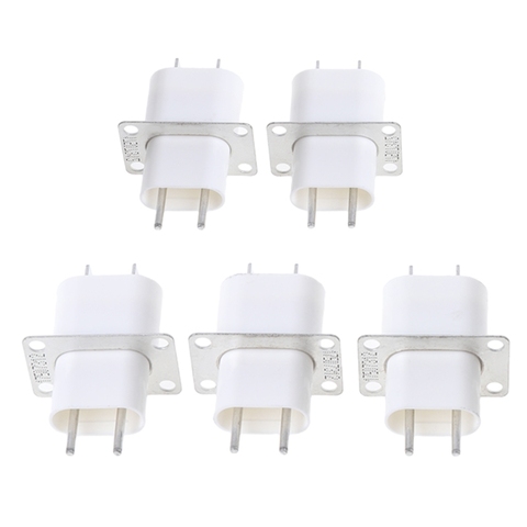 2022 New 5Pcs Electronic Microwave Oven Magnetron 4 Filament Pin Sockets Converter Home ► Photo 1/6