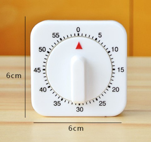 1 Hour 60 Mins Mechanical Kitchen Cooking Game Count Down Up Timer Counter Alarm
