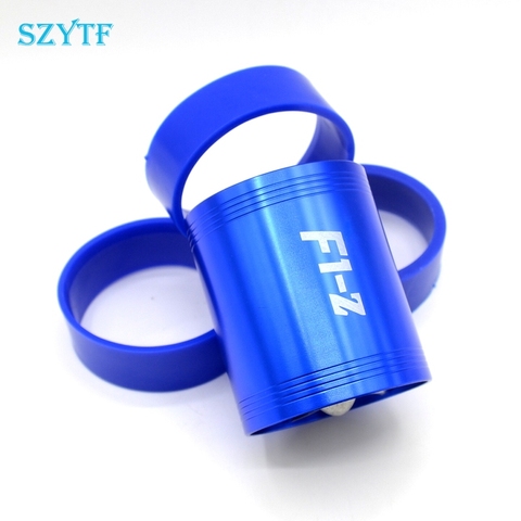 F1-Z Supercharger Turbo Air Intake Fuel Saver Fan w/ Double Propeller - Blue high quality ► Photo 1/1