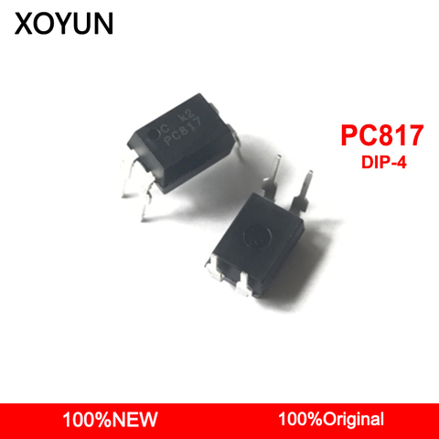 100pieces/lot PC817C PC817 DIP-4 photoelectric coupler NEW ► Photo 1/1
