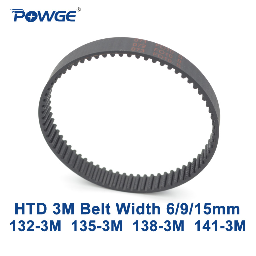 141-3M-15 HTD Timing Belt 141 mm Long 15mm wide & 3mm Pitch 