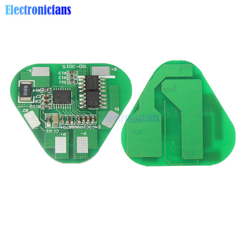 3S 4A Protection BMS Li-ion Li-Po Cylindrical Prismatic Lithium Polymer Battery 3 Cell PCB Module Board Short Circuit Overcharge ► Photo 1/1