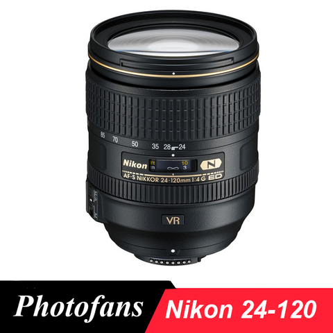 Nikon 24-120 AF-S 24-120mm f/4G ED VR NIKKOR FX Format Lens for Nikon D700 D600 D610 D800 D810 D750 D3 D4 ► Photo 1/1