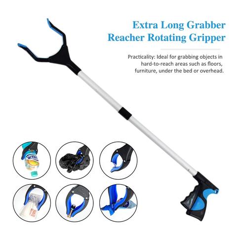 Extra Long Grabber Reacher Rotating Gripper Long Arm Hand Grabber Stick Mobility Aid Tool Trash Pick Up Tool For Disaleble ► Photo 1/6