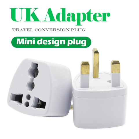 1PC UK Plug Connector Universal US EU AU Converter to UK AC Travel Wall Power plug Charger Adapter in Ireland Singapore Malaysia ► Photo 1/6