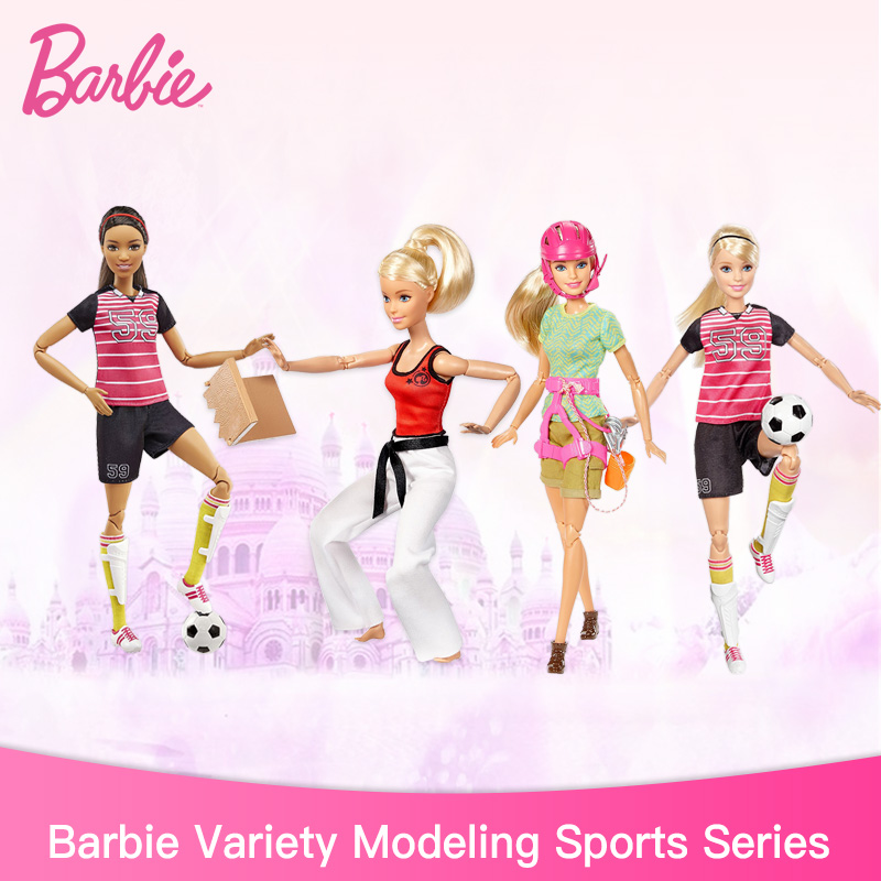 Original Barbie Doll Made to Move 22 Joints Articulated Genuine Top Brand  Dolls for Children Barbie Dolls Toys for Girls - Price history & Review, AliExpress Seller - Goodie Store