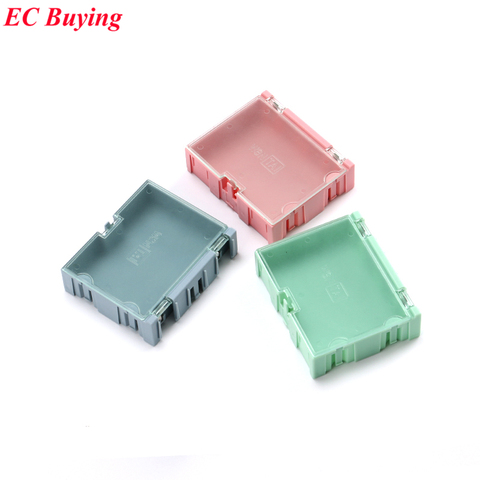 1pcs New Arrival SMD SMT IC Electronic Component Mini Storage Box and Practical Jewelry Storaged Case 75*63*21mm 3 colors ► Photo 1/6