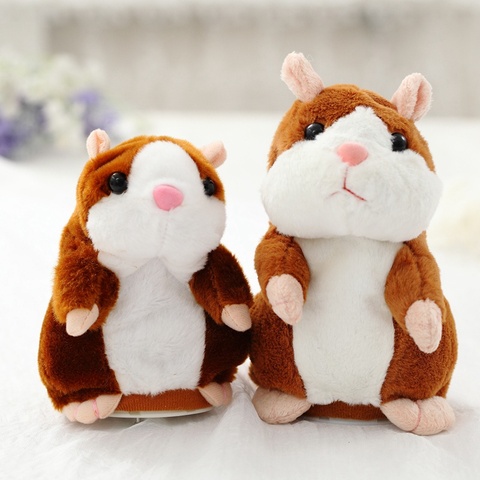 Hot Talking Hamster Electronic Pet Plush Toy Cute Sound Record Hamster Educational Toy for Kids Birthday Gift for Boy and Girl ► Photo 1/1