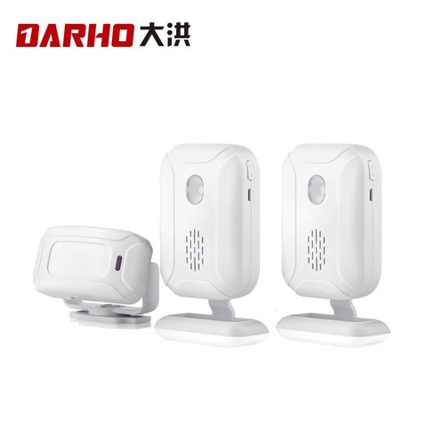 Darho Shop Store Office Home Security Welcome Chime Wireless Infrared IR Motion Sensor Door bell Alarm Entry Doorbell ► Photo 1/6