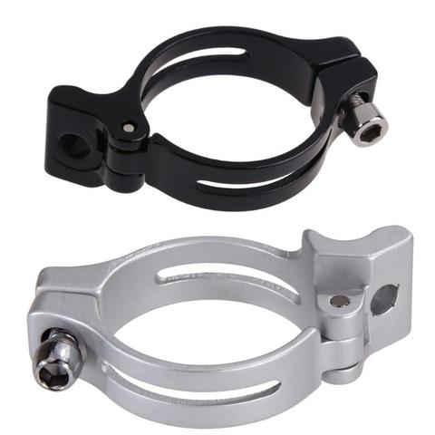 34.9mm black grey Mountain Road Bike Post Clip For Bicycle saddle Bag Clamps Derailleur Braze-on Adapter Clamp Bike Accessory ► Photo 1/6