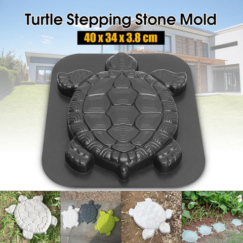 Turtle Stepping Mold Concrete Cement Mould Tool for Road Pavement Turtle Design Garden Walk Pavement Mold Supplies ► Photo 1/1