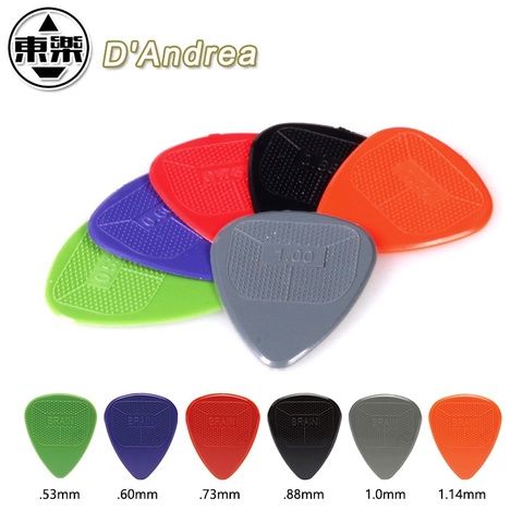 D'andrea Snarling Dog Brain Pick Plectrum Mediator Guitar Nylon Pick Plectrum Mediator, Made in USA ► Photo 1/1