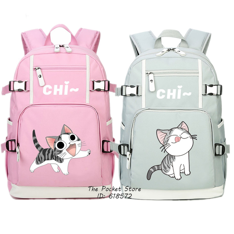 WANHONGYUE Chi's Sweet Home Anime Cat Cosplay Backpack - Casual Daypack For School & Travel
