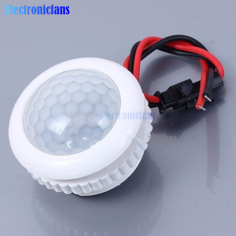 220V 50HZ PIR IR Infrared Human Induction Lamp Switch Light Control Ceiling Light Motion Sensor On Off 3-6m ► Photo 1/4