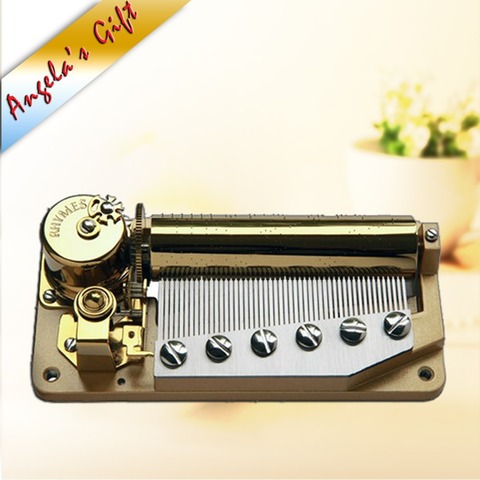 50 notes luxury music box mechanism, musical movements, unusual gifts for christmas/ birthday, home decor ► Photo 1/6