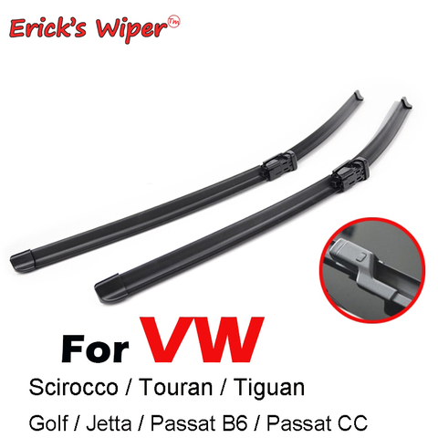 Erick's Wiper LHD Front Wiper Blades For VW Golf 5 6 Passat B6 CC Scirocco Jetta Touran Tiguan Windshield Windscreen Window ► Photo 1/6