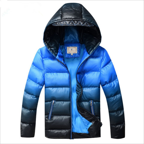 Boys Winter Coat Padded Jacket Outerwear For 8-17T Fashion Hooded Thick Warm Children Parkas Overcoat High Quality 2022 New ► Photo 1/6
