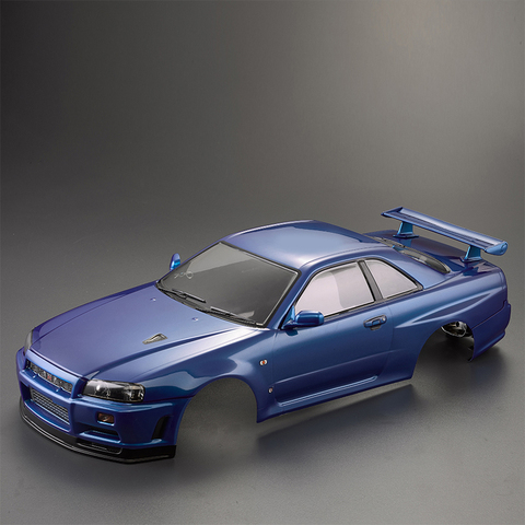 Killerbody 1/10 Electric Touring  RC Car  Finished  Case Frame  PC Body NISSAN SKYLINE (BNR34)  With 257mm Wheelbase ► Photo 1/6