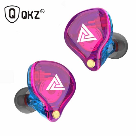 QKZ VK4 ZST Pro Driver Earphone Detachable Cable In Ear Audio Monitors Noise Isolating HiFi Music Sports Earbuds ► Photo 1/6