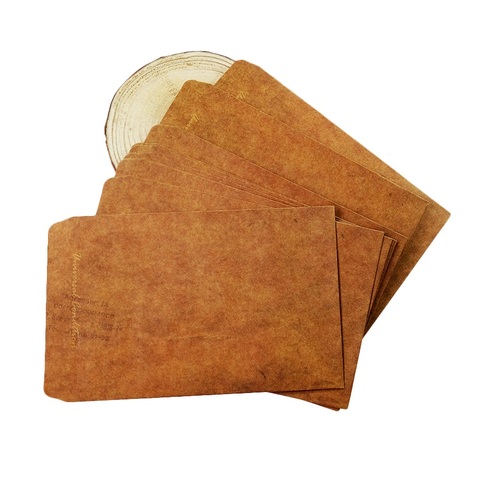 10pcs/lot  160*110mm New vintage kraft paper envelopes antique kraft gift envelope ► Photo 1/6