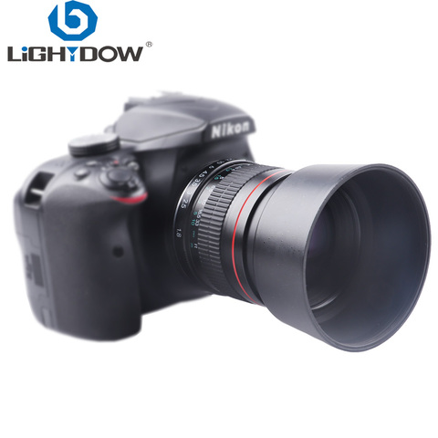 Lightdow 85mm Medium Telephoto Portrait Prime Camera Lens