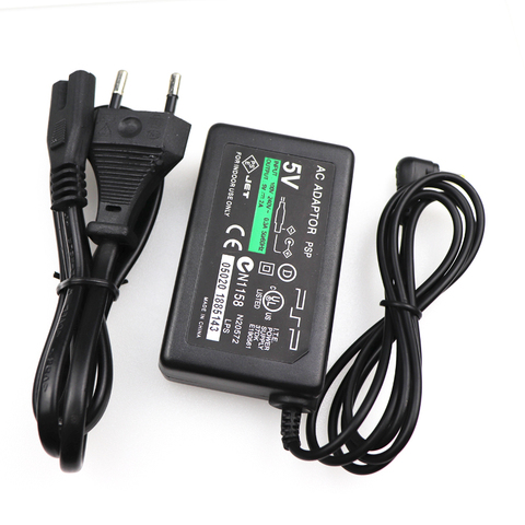 For PSP charger 5V AC Adapter Home Wall Charger Power Supply Cord for Sony PSP PlayStation 1000 2000 3000 EU US plug ► Photo 1/6