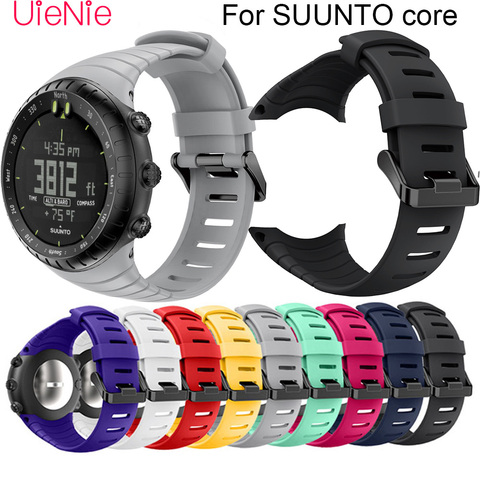 For SUUNTO core Frontier/classic soft silicone bracelet Replacement strap For SUUNTO core smart watch Wristband accessories ► Photo 1/6