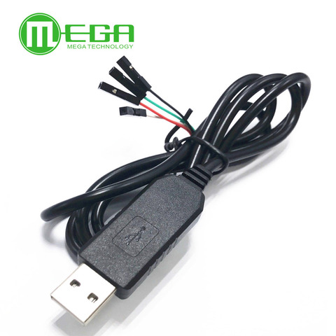 Smart Electronics PL2303 PL2303HX USB to UART TTL Cable Module 4p 4 pin RS232 Converter Serial Line Support Linux Mac Win7 ► Photo 1/1