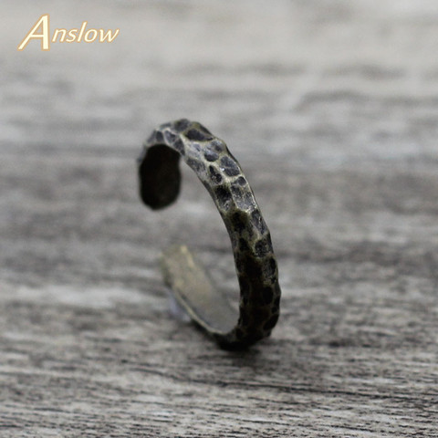Anslow 50% Off Brand Creative Design Wholesale Cheap Vintage Retro Jewelry Women Men's Adjustable Ring Father's Day  LOW0010AR ► Photo 1/5