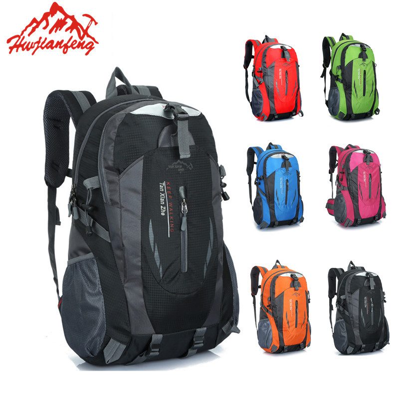 40L Waterproof Outdoor Backpack Camping Hiking Travel Sports Bag Rucksack