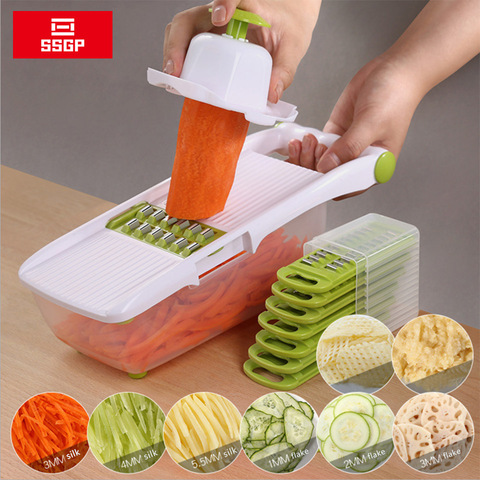 7 In 1 Vegetable Slicer Cutter Kitchen Accessories Multifunctional