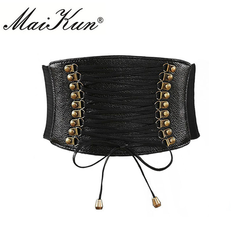 Maikun Belts for Women Elastic Wide Female Belt Fashion Tassel Belts for Dress Accessory ► Photo 1/6