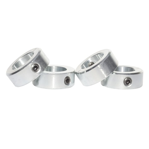 4PCS Zinc Plated Shaft Collars Solid Steel Set Screws Style The Inside Diameter Of  Shaft Collars 1/4 5/16 3/8 1/2 5/8 3/4 7/8 1 ► Photo 1/6