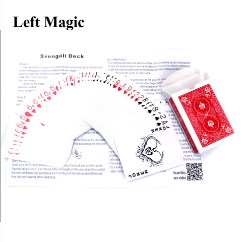 Svengali Deck Magic Gimmick Card Magic Tricks Magician Trick Magic Cards Close Up Street Magic Prop ► Photo 1/6