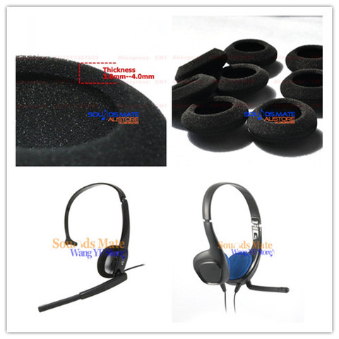 5 Pairs of Foam Ear Pads Replacement Cushion Cover For Plantronics Audio 626 628 310 PC USB Headset Headpone ► Photo 1/6