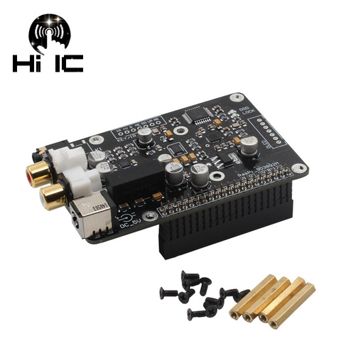 R38 ES9038Q2M ES9038 Q2M I2S 384K DSD 128 Decoder DAC HiFi Audio Digital Player Network Player Board For Raspberry Pi ► Photo 1/6