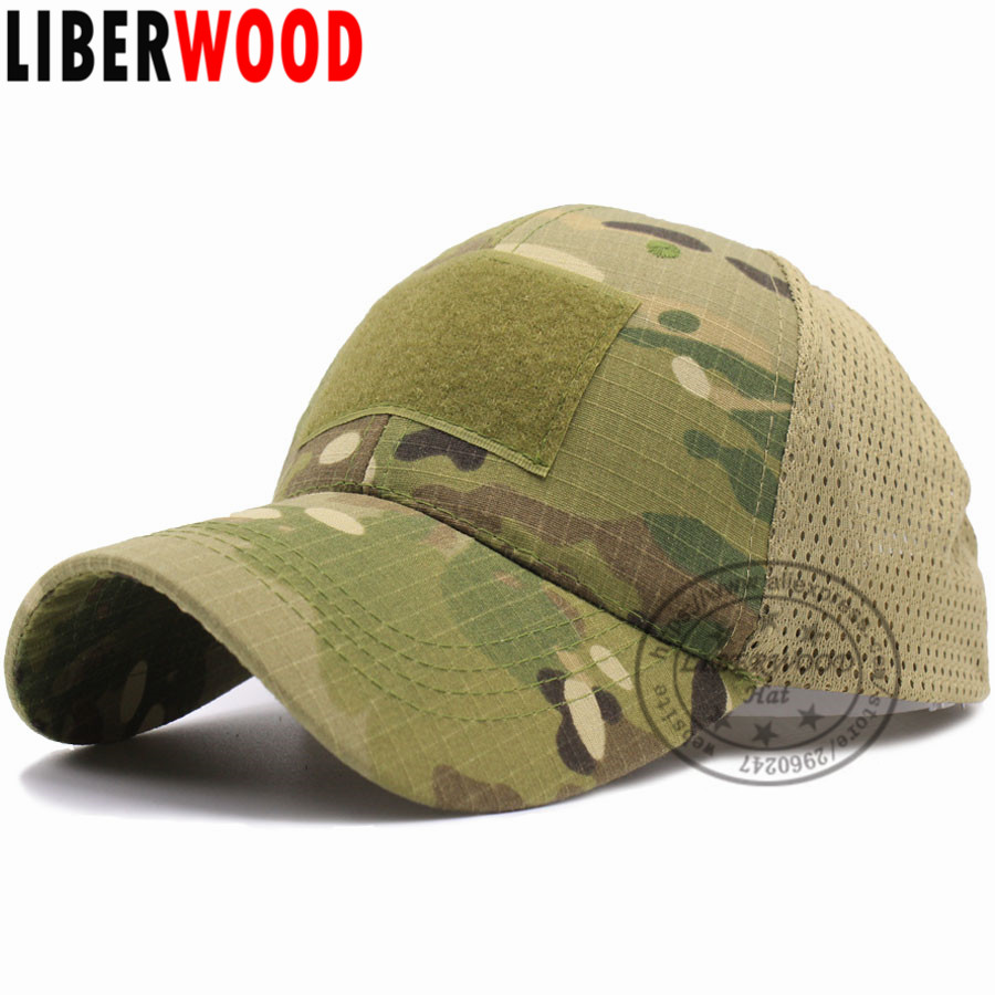 Men Camo Tactical Operator Forces Military Army Special Baseball Hat Airsoft Cap