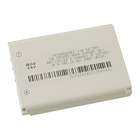 Original BLC-2 Phone battery for Nokia 1260 2260 3315 3320 3360 3390 3410 3510 3520 3310 3595 6010 6800 3350 3330 BLC-2 ► Photo 1/1