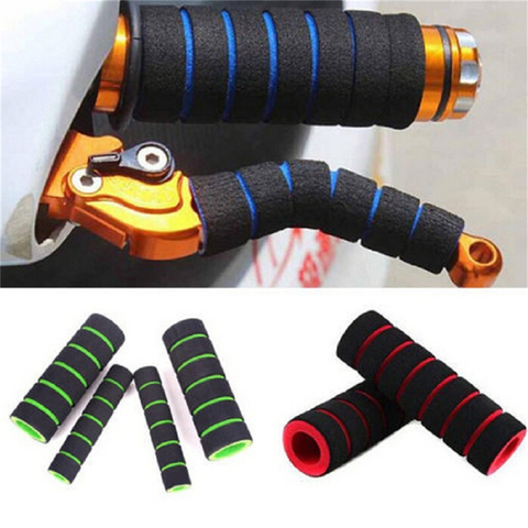 4pc handlebar grips cover Motorcycle Grips Handlebar Soft Sponge Bar Brake Handle ► Photo 1/1