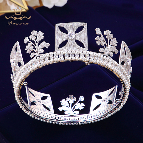 Royal Diana Princess Full Zircon Bride Tiaras Crystals Zircon Bridal Crowns Tocado Novia Headband Wedding Hair Accessories ► Photo 1/6