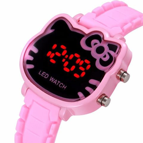2022 Simple Brand LED Hodinky Children Watches Quartz Cartoon Wrist Watch Girls Silica Gel Clocks Ceasuri Saat Relogios infantis ► Photo 1/6