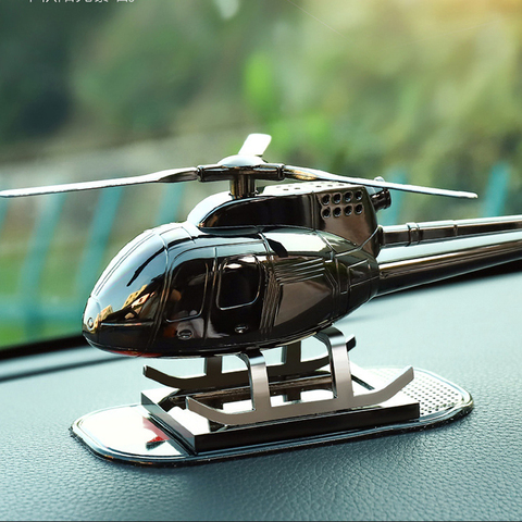 Car Supplies Aromatherapy Helicopter Aircraft Decoration Gift Solar Car Perfume Fragrance Car Airplane Ornament ► Photo 1/5