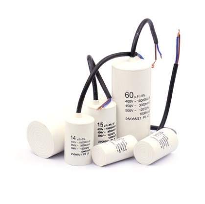 450V 3UF 4UF 5UF 6UF 8UF 10UF 12UF 15UF 18UF 20UF 25UF 30UF 35UF 40UF 45UF 50UF Motor Run Capacitors CBB60 Spade Tabs 450VAC ► Photo 1/1