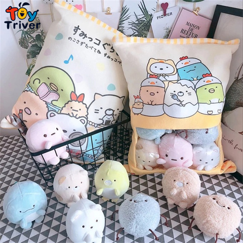 Japanese Animation One Bag San-x Sumikko Gurashi Corner Biological Plush toy Stuffed Cushion Creative Birthday Christmas Gift ► Photo 1/6