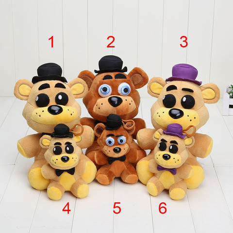 30cm FNAFs Plush Toys Fazbear Nightmare Fredbear Golden Freddy