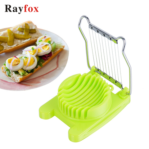Kitchen Accessories Egg Slicers Chopper Stainless Steel Fruit Salad Cutter Egg Tools Manual Food Processors Kitchen Tool Gadgets ► Photo 1/6