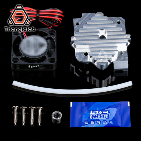 Trianglelab 3d printer parts 1.75/3mm aluminum Titan Aero extruder Upgrade Kit 12V/24V fan Free shipping reprap  mk8 i3 ► Photo 1/6