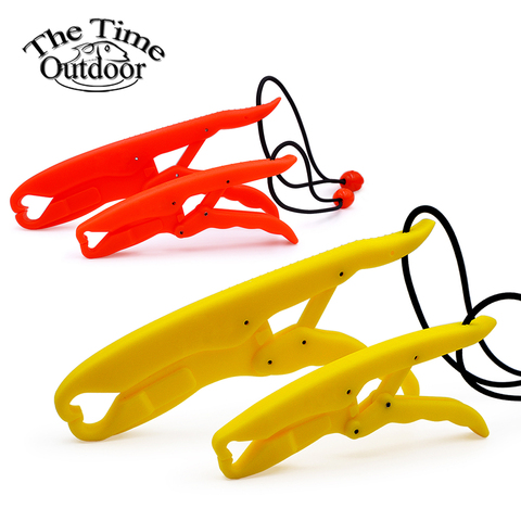 ABS hard plastic fishing gripper red and yellow Solid Plastic Lipgrip Floating Fishing Tackle Peche Griper Pescaria de Pesca ► Photo 1/6